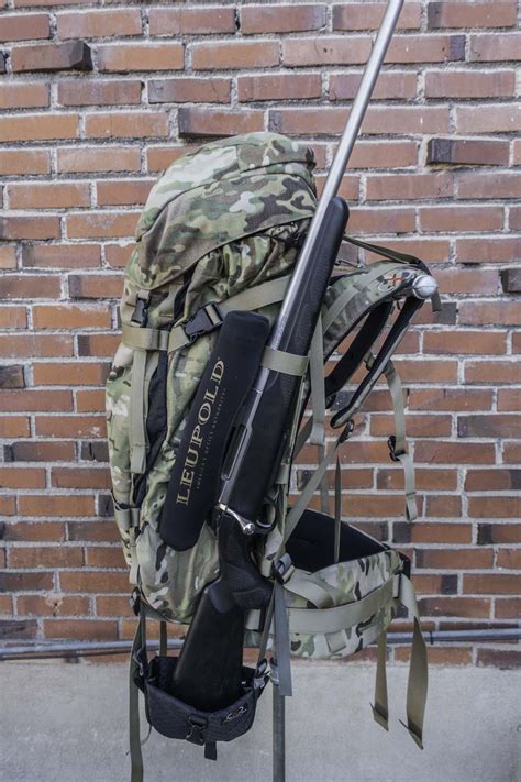 backpack rifle holder attachment.